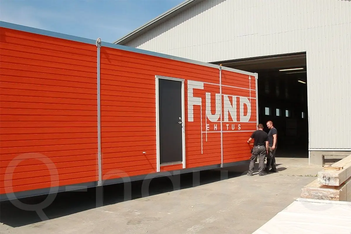 Construction Barrack — Portable site cabin, Factory product — photo 1