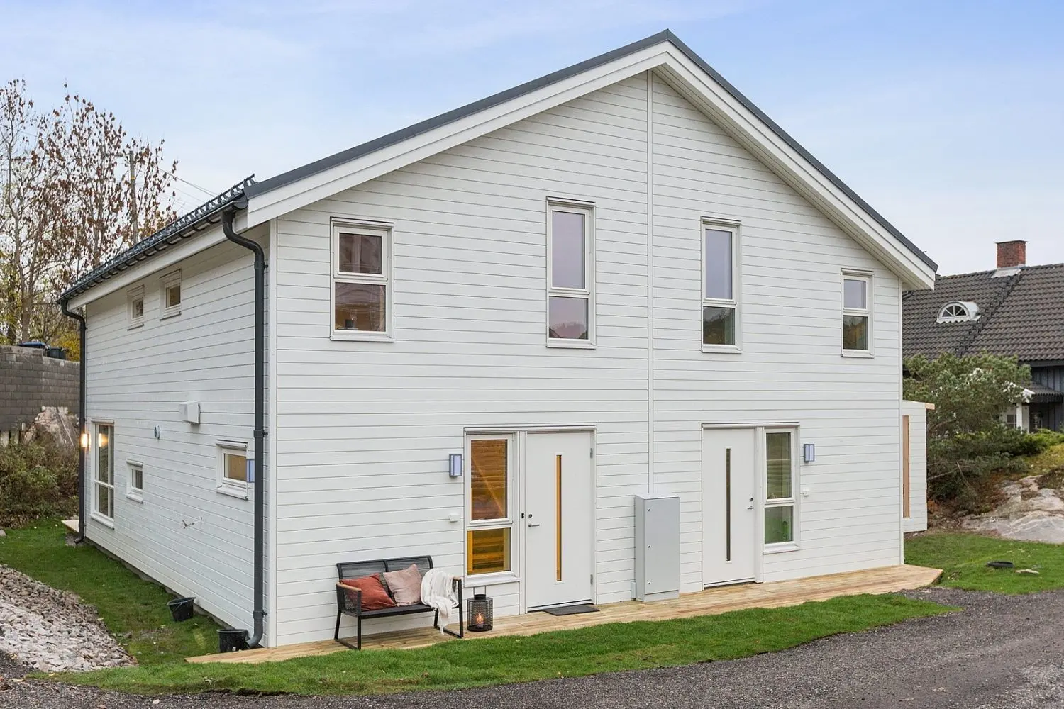 Kråkerøyveien — Double house, Fredrikstad, Norway — photo 2