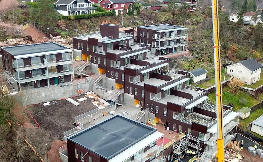 Sjøutsikten Terrasse — Facade elements supply, Sætre, Norway — photo 3