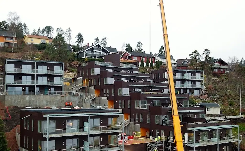 Sjøutsikten Terrasse — Facade elements supply, Sætre, Norway — photo 4