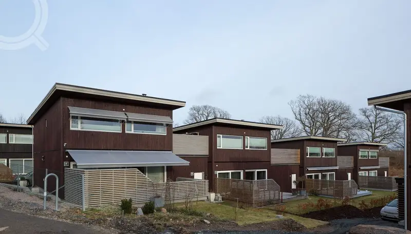 Storgenveien — Row houses, Tromsø, Norway